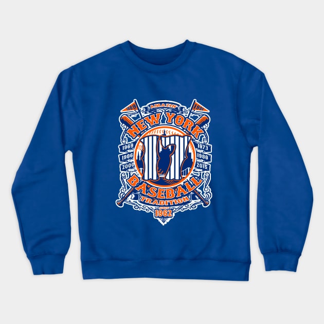 2-Sided Keith Hernandez NY METS Retired Number Crewneck Sweatshirt by ATOMIC PASSION